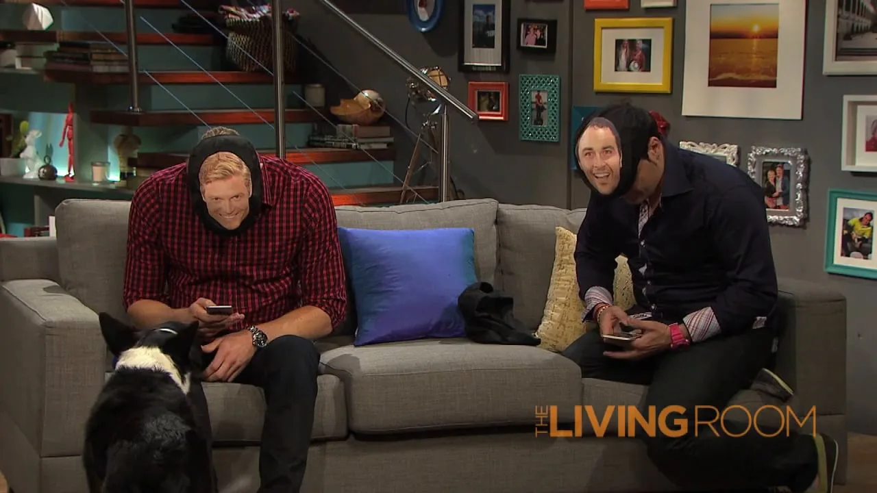 The “Texting Hat” on “The Living Room” TV Show (Australia)